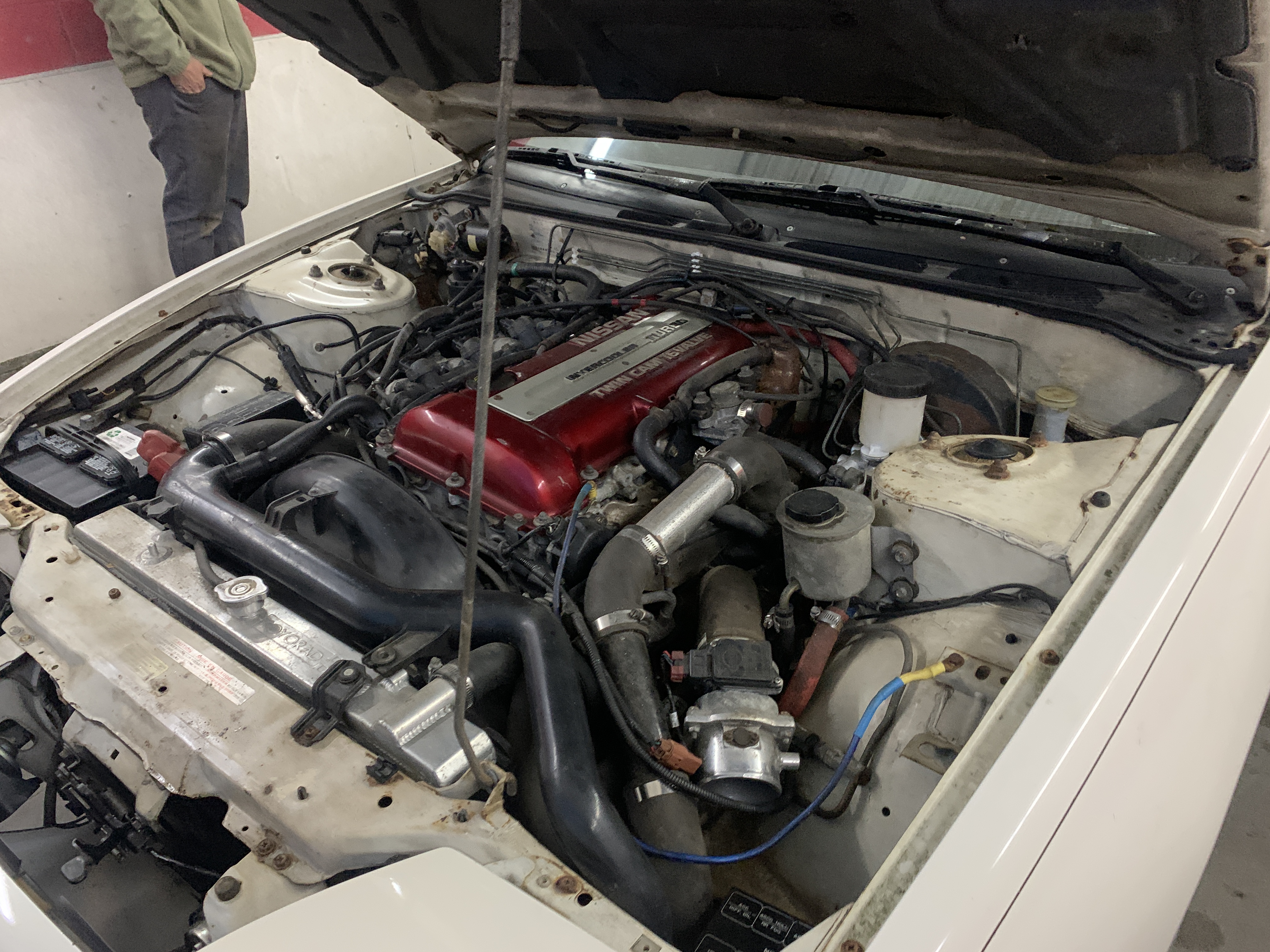 1989 Nissan One Owner 240SX SR20DET Red-Top with a Garret Turbo 5 Speed - Runs, Drives, Wow! — photo 12